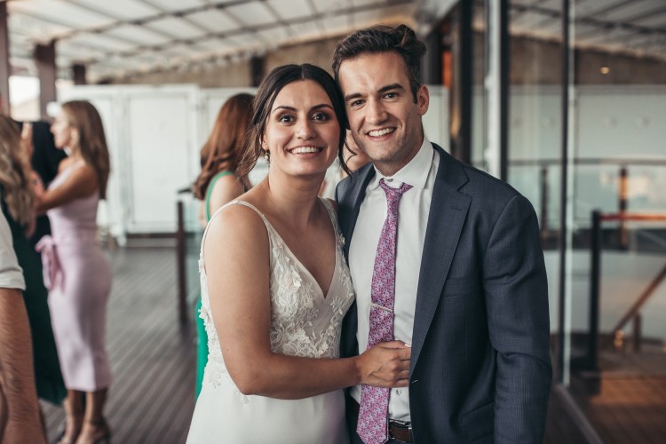 Photo of Bride and Celebrant